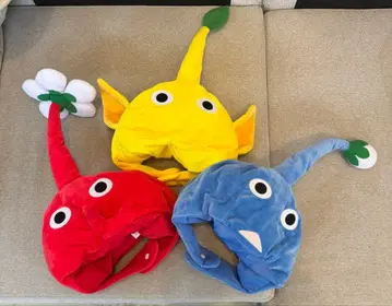 피크민 변신 모자 3개 세트