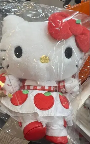 산리오 헬로키티 에뚜왈 에그리오트 콜라보 봉제 인형