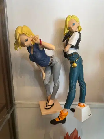 드래곤볼 18호 피규어 묶음 판매