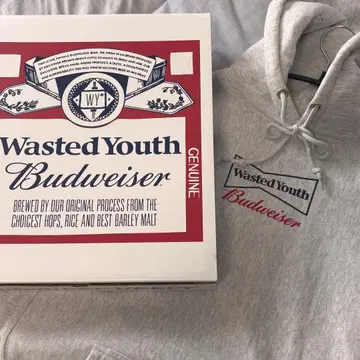 Wasted youth 버드와이저 후디
