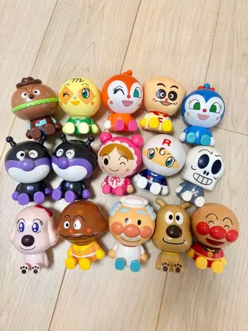 호빵맨 커다란 마스코트 세트