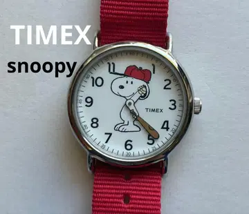 작동 중 TIMEX 스누피 손목시계