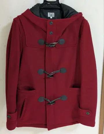 와인 레드 더플 코트 사이즈 4