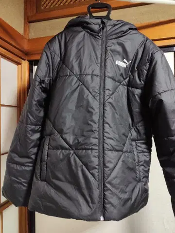 PUMA 푸마 블랙 다운 자켓 남성용 XL