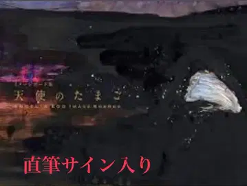 천사의 알 아마노 요시타카 친필 사인 포함