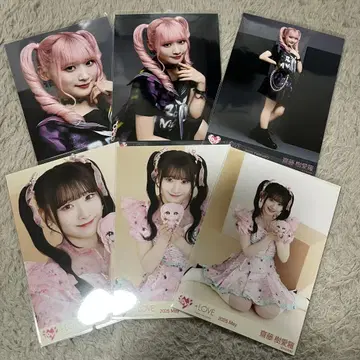 =LOVE 이코러브 사이토 지아라 양키 의상 누이마스 브로마이드