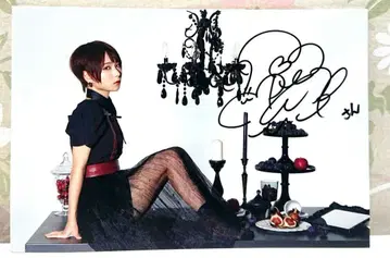 성우 토미타 미유 친필 사인 엽서 브로마이드 당선품 공식