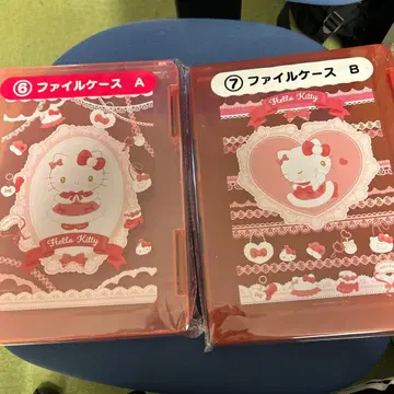 헬로키티 클리어 파일 세트