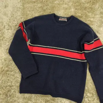 70s DESCENTE CarloGruber 니트 스웨터 빈티지