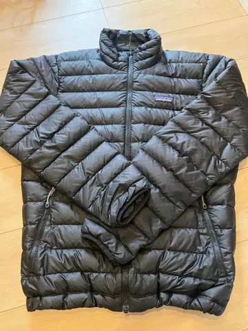 [ 새상품급 ] patagonia 다운 자켓 S 사이즈 블랙