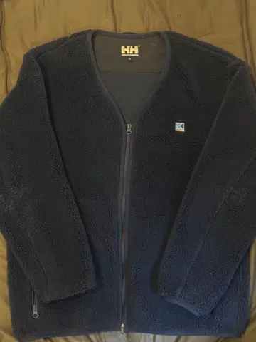 HELLYHANSEN 파이버 파일 가디건 M 사이즈 네이비