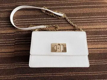 FURLA 화이트 숄더백