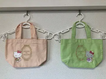 한정품 헬로키티 x 라뒤레 콜라보 토트백 산리오