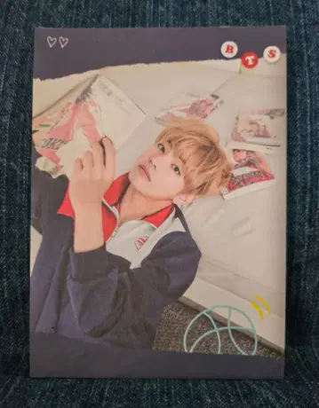 재고 2. BTS 태태 메모장 20매 한국 제작자 태현