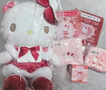 산리오 뽑기 헬로키티 봉제 인형 외 6종 세트