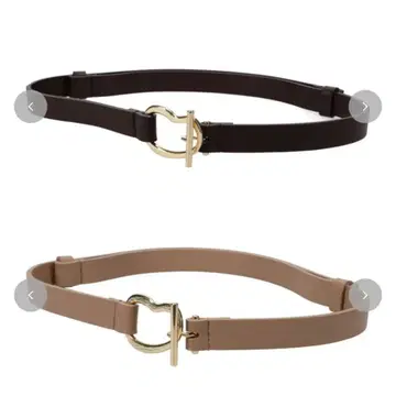 시마무라 tal by yumi 벨트 2색 세트