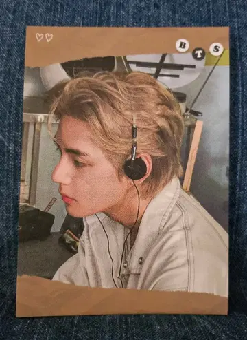 재고 2. BTS 태태 메모장 20장 한국 제작자님 태현