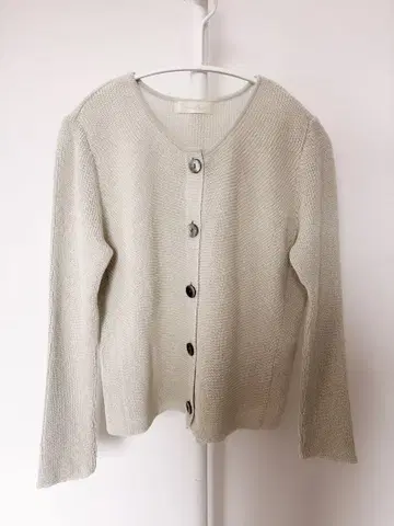 니트 가디건 긴팔