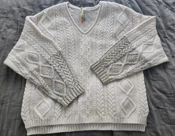 투모로우랜드 맥피 케이블 니트 2024