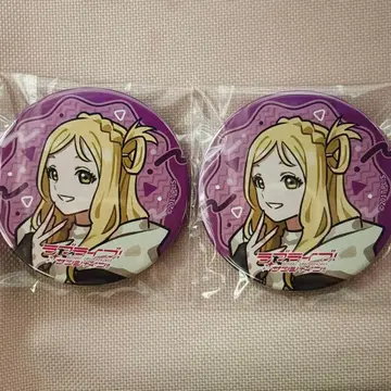 Aqours 오하라 마리 현지 사랑 축제 캔뱃지