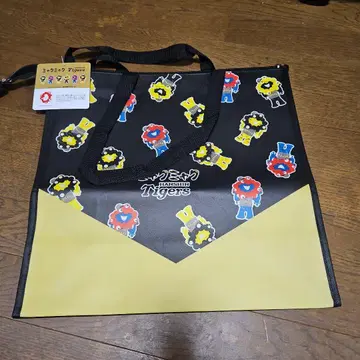 먀쿠먀쿠 한신 타이거즈 부직포 백 콜라보 에코백 만박 굿즈