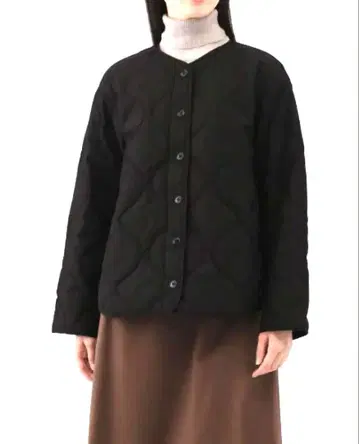 무인양품 후와리 솜 누빔 자켓 블랙 XL