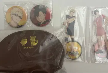 하이큐 쓰레기장의 결전 쿠로오 테츠로 츠키시마 케이 아크릴 스탠드 캔뱃지