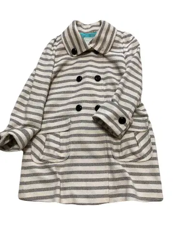 루즈비프 면 코트 보더 사이즈 38