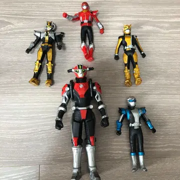 특명전대 고버스터즈 소프트 비닐 5체