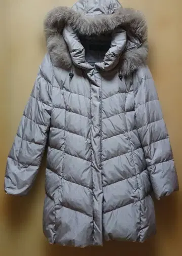 ROSSO VERDE BLU 퍼 다운 코트