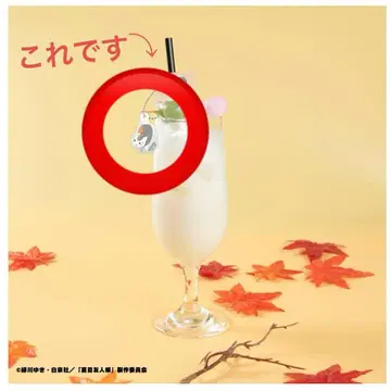 나츠메 우인장 andGALLERY 콜라보 카페 특전 키링 냥코 선생님