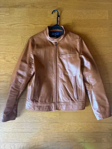 어반 리서치 싱글 가죽 자켓 돈피 38 사이즈 브라운