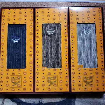 새상품 MCM 남성용 비즈니스 양말 3세트