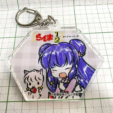 란마 1/2 샴푸 아크릴 키링 A