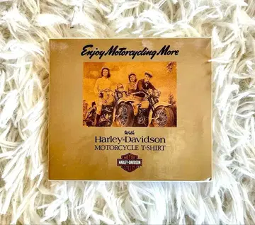 골동품 레어 희소 가치 할리데이비슨 프레스 T셔츠