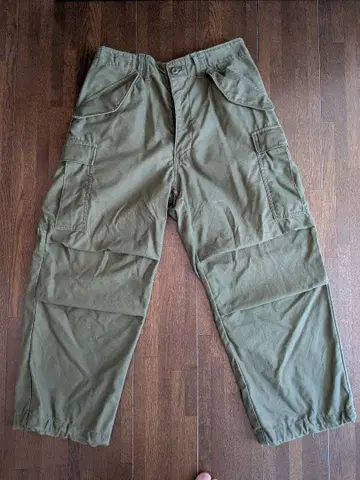 실물 M-65 필드 팬츠 S-S 사이즈