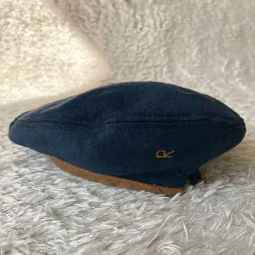 45R 컨디션 최상 홋카이도 쭈리 베레모 2 인디고 정가 2.4만 엔