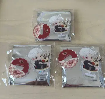 연애와 심공 신 아크릴 키링 3개 세트