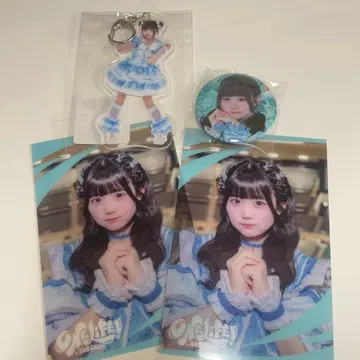 iLife iLiFE! 니지하네 미니 아크릴 키링 클리어 카드 캔뱃지