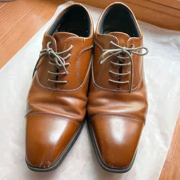 Kenford 브라운 가죽 신발 26EEE