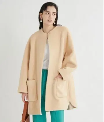 노카라 보아 자켓 코트 미라 오웬