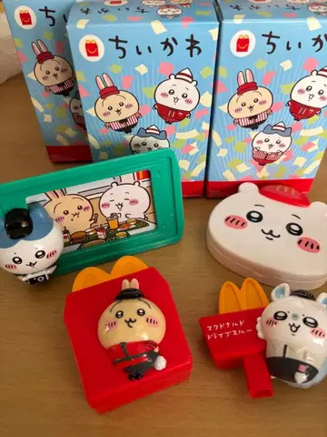 치이카와 맥도날드 피규어 세트
