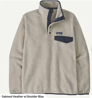 시착만 한 파타고니아 남성용 라이트웨이트 신틸라 스냅T 풀오버