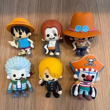 원피스 SD 피규어 6체 세트