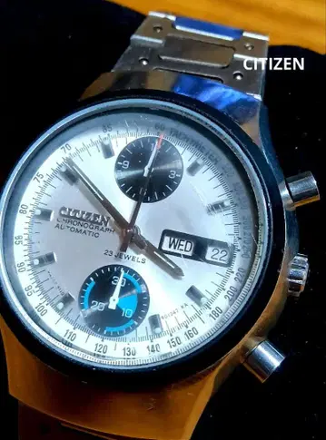 시티즌 챌린지 타이머 크로노그래프 AT 남성용 손목시계 작동품