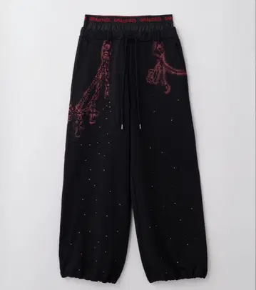 GRANCY 큐빅 스웨트 팬츠 M 사이즈