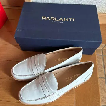 PARLANTI 화이트 로퍼 [ 이탈리아제 ]