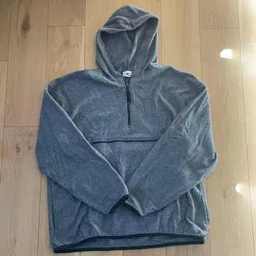 90's pro spirit 플리스 아노락 후드티