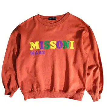 MISSONI MARE 맨투맨 오렌지 계열 헤이세이 레트로 69033