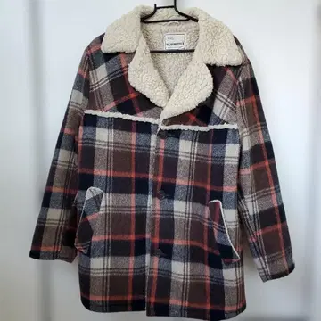 Sears 남성용 보아 자켓 체크 L